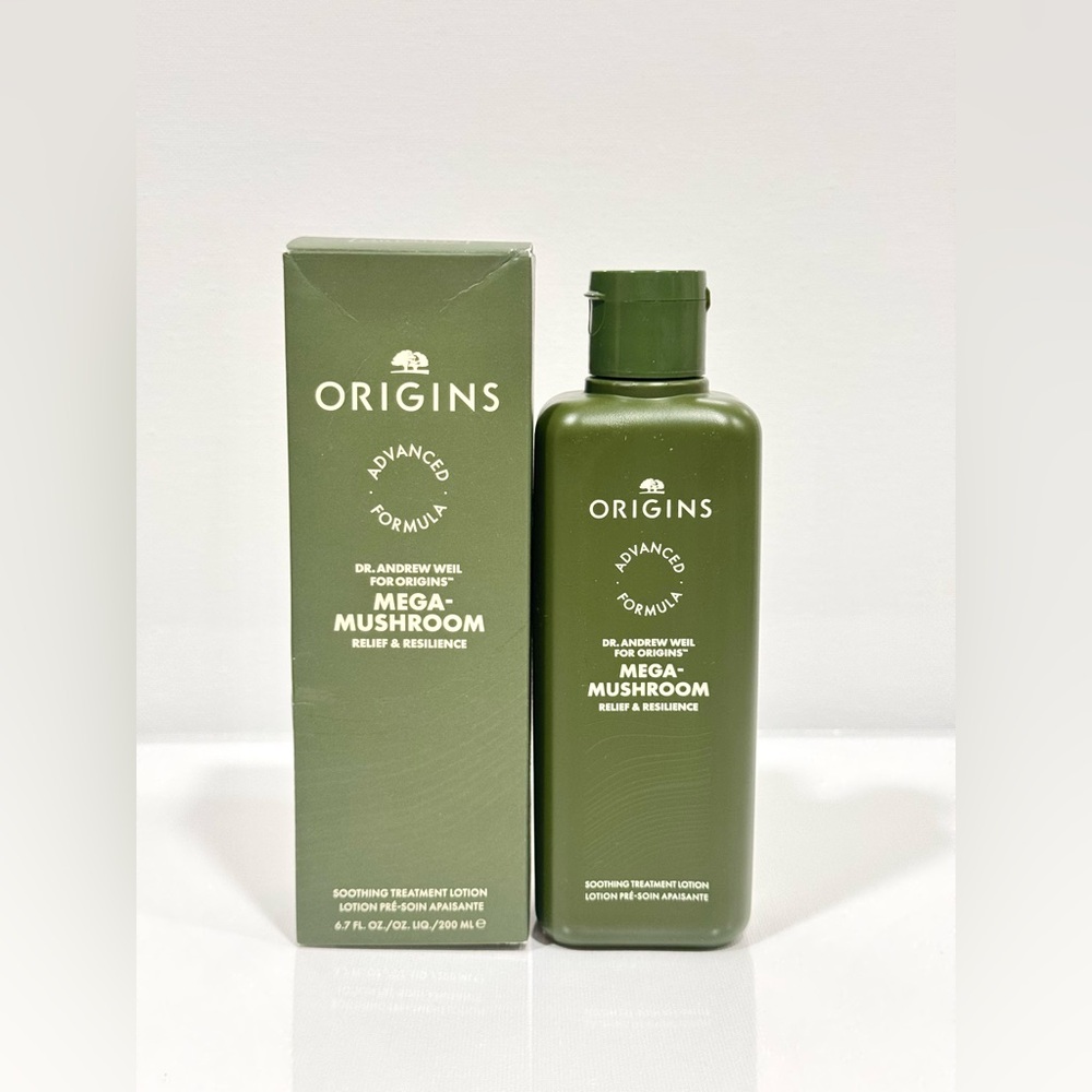 Origins Mega-Mushroom Relief & Resilience Soothing Treatment Lotion 6.7oz/200ml